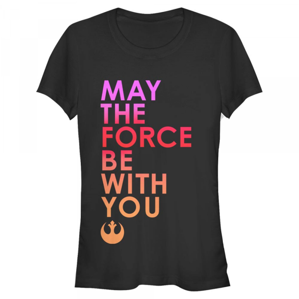Star Wars - Trooper Forced - Women's T-Shirt - Black - Front