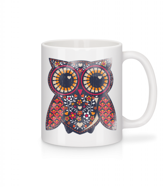 Art Owl - Mug - White - Vorn