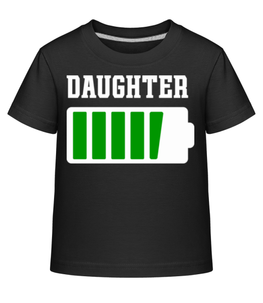 Daughter  - Kid's Shirtinator T-Shirt - Black - Front