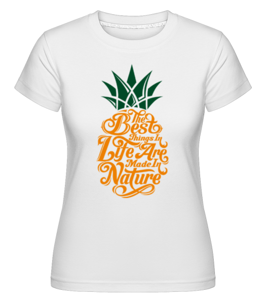 The Best Things In Life 2 -  Shirtinator Women's T-Shirt - White - Front