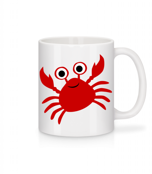 Crab - Mug - White - Vorn