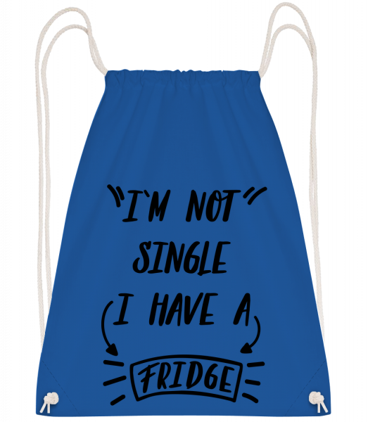 I Have A Fridge - Drawstring Backpack - Royal blue - Vorn
