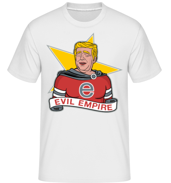 Evil Empire Trump -  Shirtinator Men's T-Shirt - White - Front