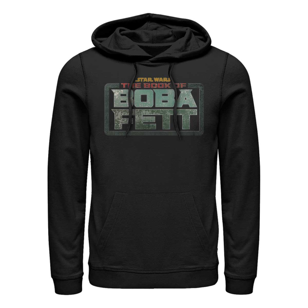 Star Wars - The Book of Boba Fett - Skupina Boba Fett Main Logo - Unisex Hoodie - Black - Front