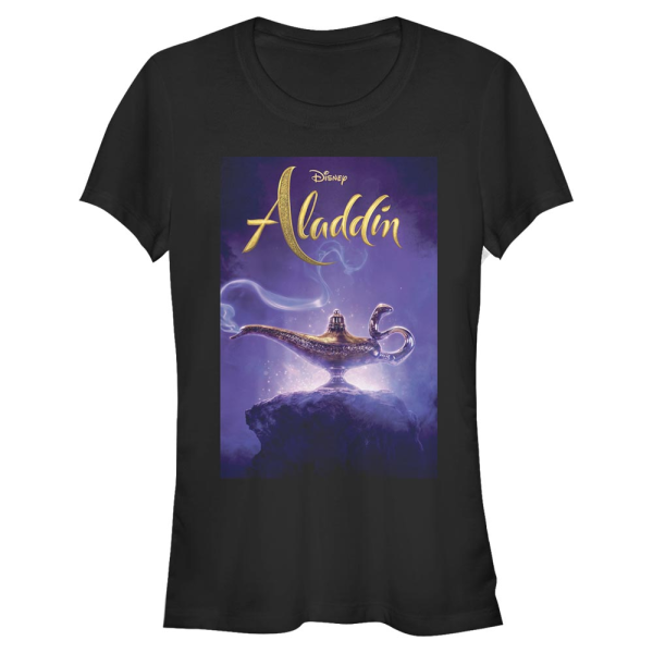 Disney - Aladdin - Aladdin Live Action Cover - Women's T-Shirt - Black - Front