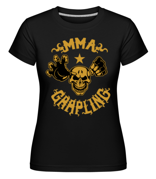 MMA Grapling -  Shirtinator Women's T-Shirt - Black - Front