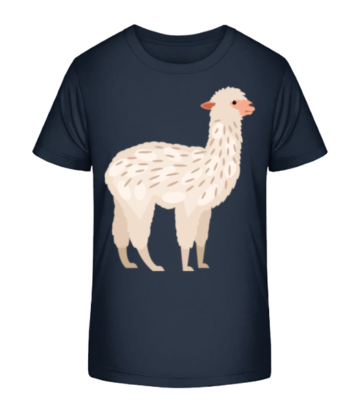 Alpaca - Kid's Bio T-Shirt Stanley Stella - Navy - Front