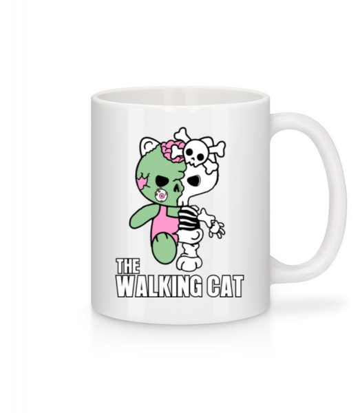 The Walking Cat - Mug - White - Front