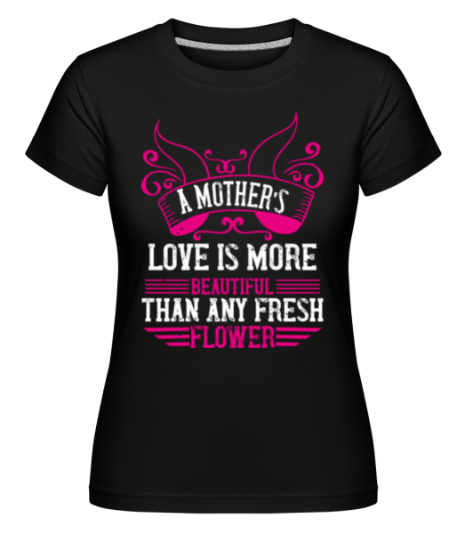 Mother's Hug -  Shirtinator Women's T-Shirt - Black - Front