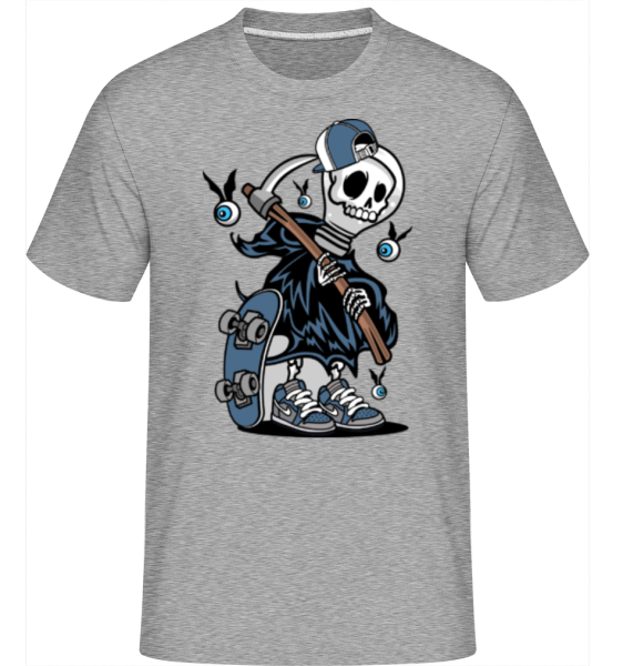 Grim Reaper -  Shirtinator Men's T-Shirt - Heather grey - Front