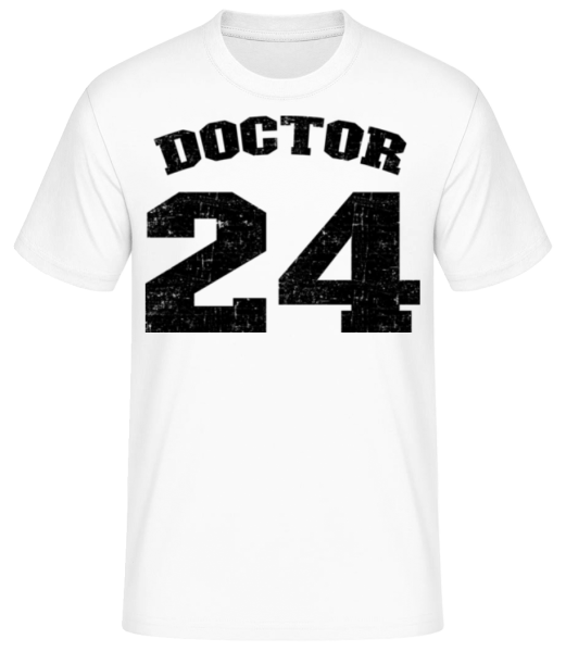 Doctor 24 - Men's Basic T-Shirt - White - Front