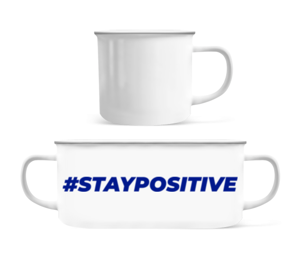 Staypositive - Enamel-cup - White - Front