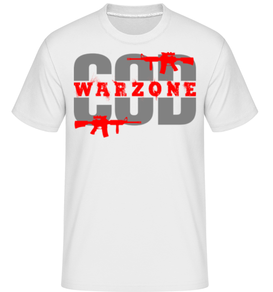 Call Of Duty Warzone -  Shirtinator Men's T-Shirt - White - Front
