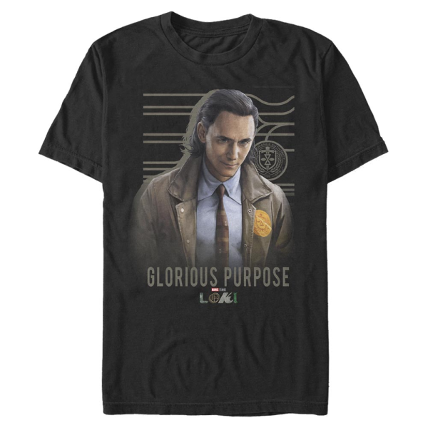Marvel - Loki - Loki Glorious Purpose - Men's T-Shirt - Black - Front