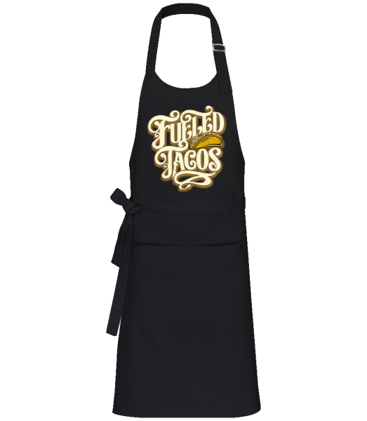 Fueled Tacos - Professional Apron - Black - Front