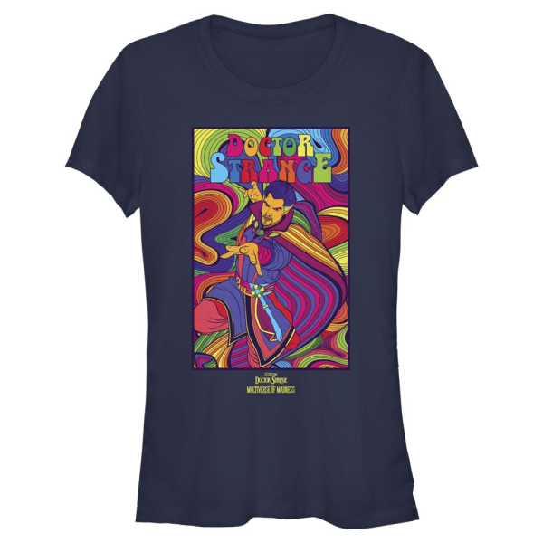 Marvel - Doctor Strange - Doctor Strange Strange - Women's T-Shirt - Navy - Front