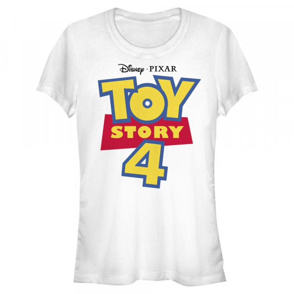 Pixar - Toy Story - Logo Full Color - Women's T-Shirt - White - Front