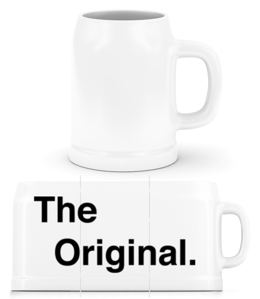 The Original - Beer Mug - White - Front