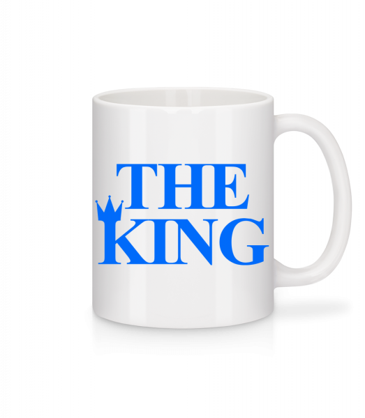The King Blue - Mug - White - Vorn