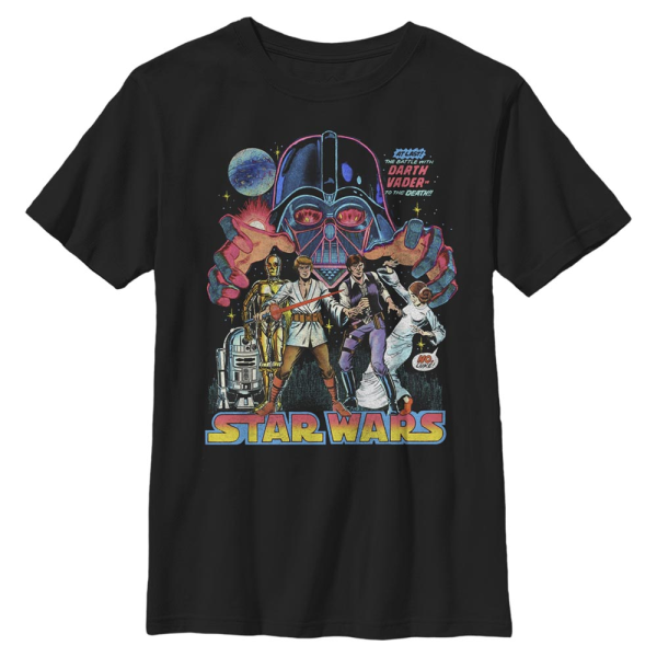 Star Wars - Skupina Vader Grab - Kids T-Shirt - Black - Front