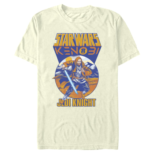 Star Wars - Obi-Wan Kenobi - Obi-Wan Kenobi Been Kenobi Forever - Men's T-Shirt - Cream - Front