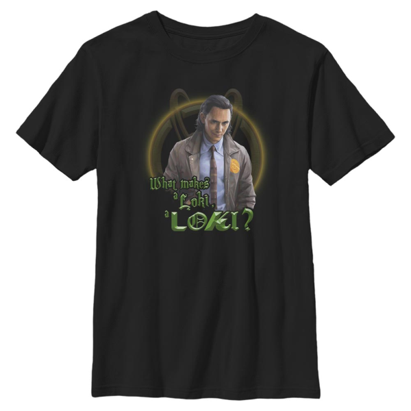 Marvel - Loki - Loki Makes - Kids T-Shirt - Black - Front