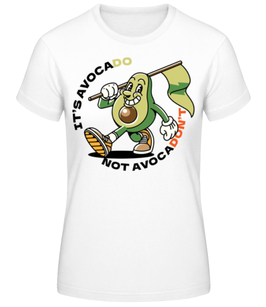 Avoca Do - Women's Basic T-Shirt - White - Front