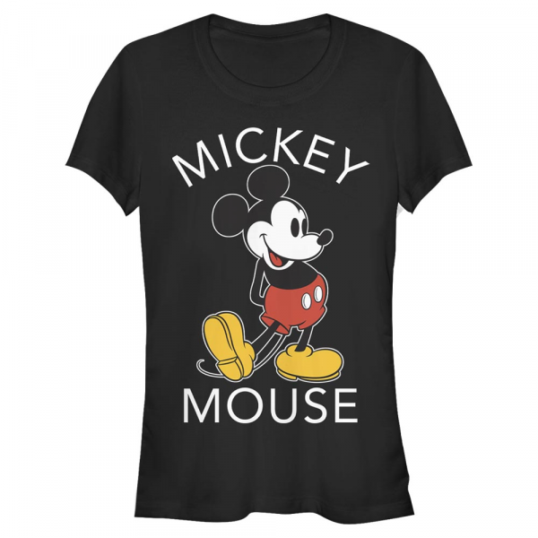 Disney - Mickey Mouse - Mickey Mouse Mickey Classic - Women's T-Shirt - Black - Front