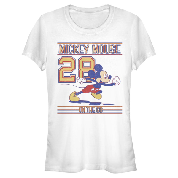 Disney Classics - Mickey Mouse - Mickey Since 28 - Women's T-Shirt - White - Front