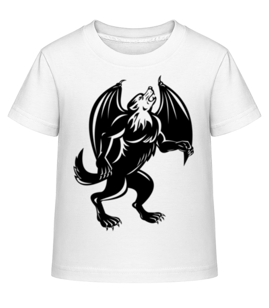 Gothic Monster Black - Kid's Shirtinator T-Shirt - White - Front