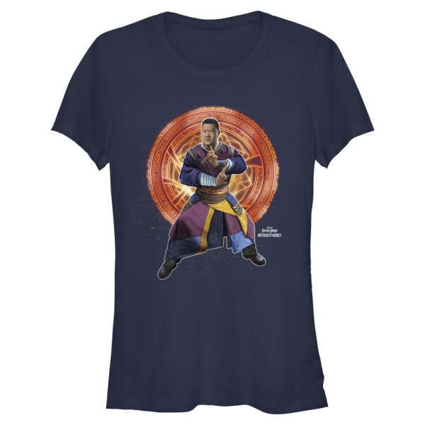 Marvel - Doctor Strange - Wong Hero Style - Women's T-Shirt - Navy - Front